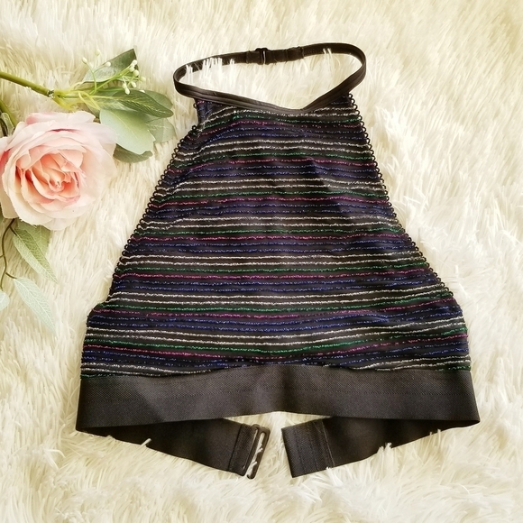 Victoria's Secret Metallic High Neck Brallet XS - Picture 6 of 8